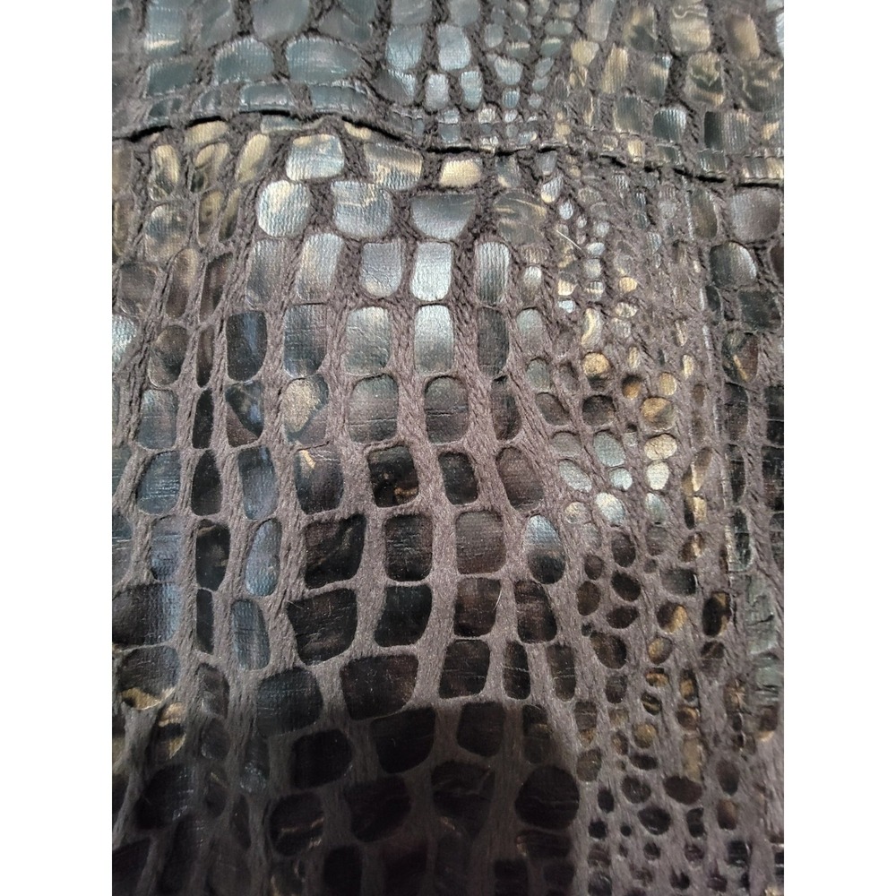 Ruby Rd Women's Size 14 Long‎ Sleeve Zip-Up Jacket Brown Animal Print - Picture 6 of 7